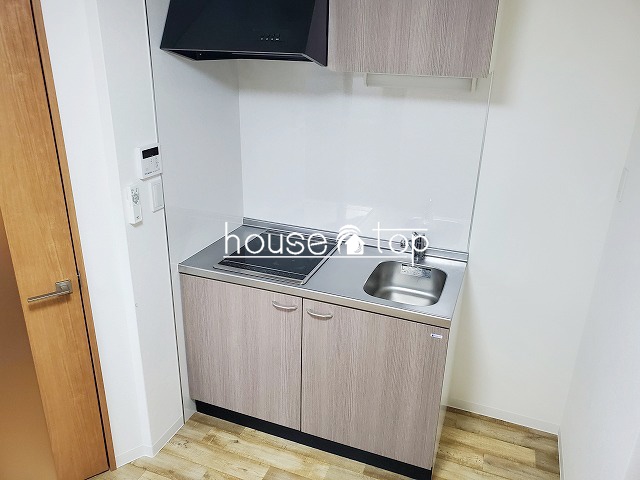 キッチン　2口コンロ付IHクッキングヒーター