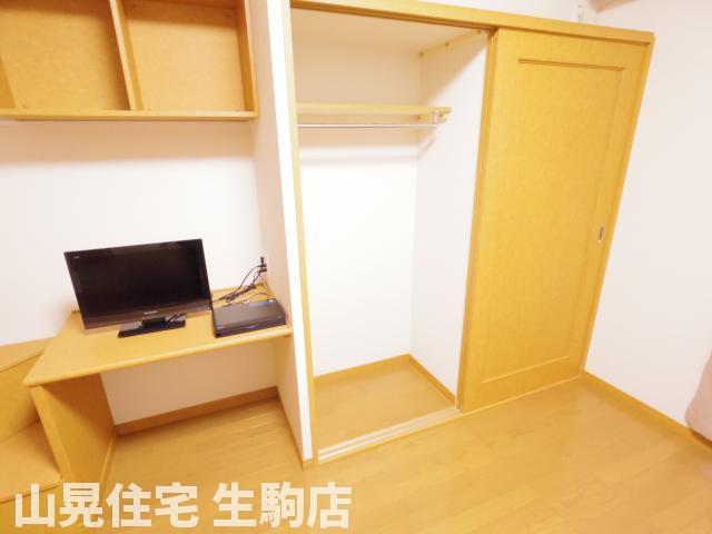 収納　十分な収納スペースがあります