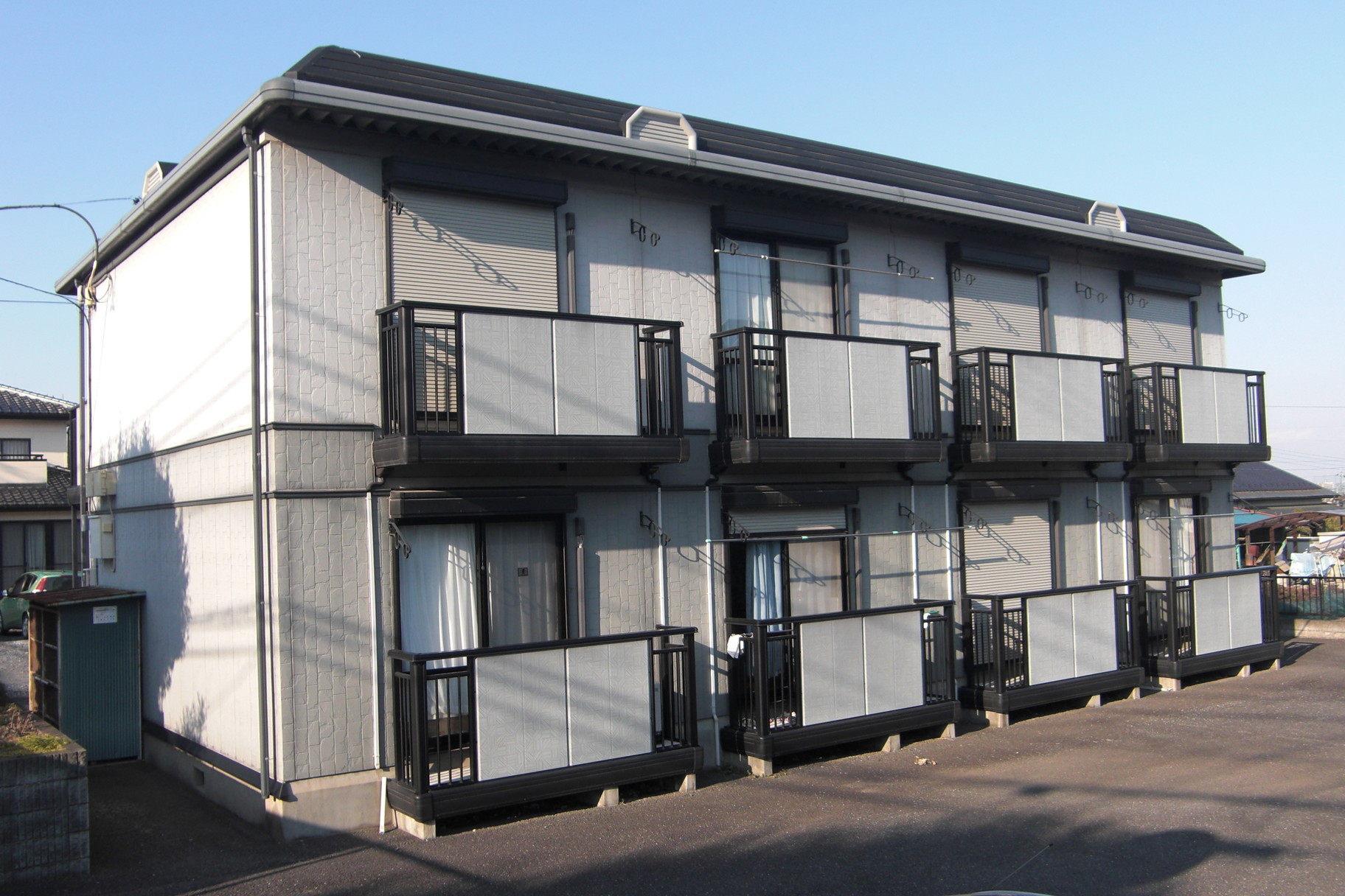 建物外観　単身者専用の1Kです。予算を抑えたい方必見です。