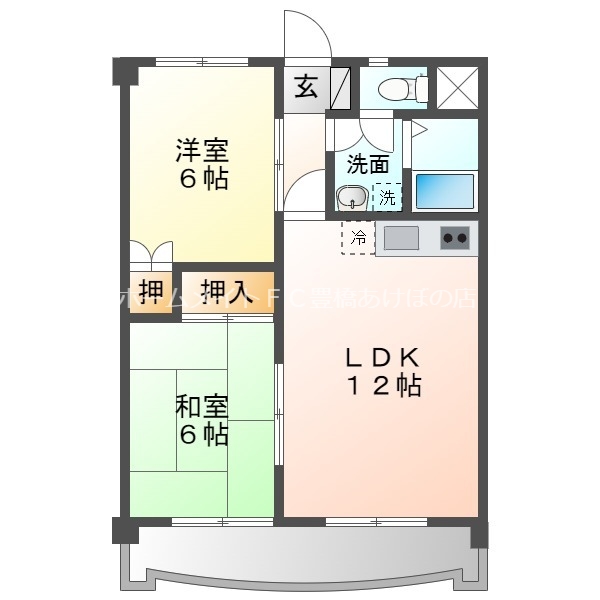 フィオーレ豊橋の間取り