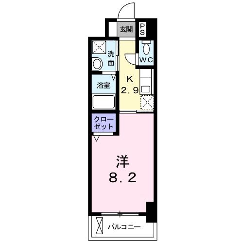 フレンテ二島IIの間取り