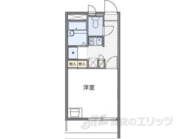 リベラル南彦根101の間取り