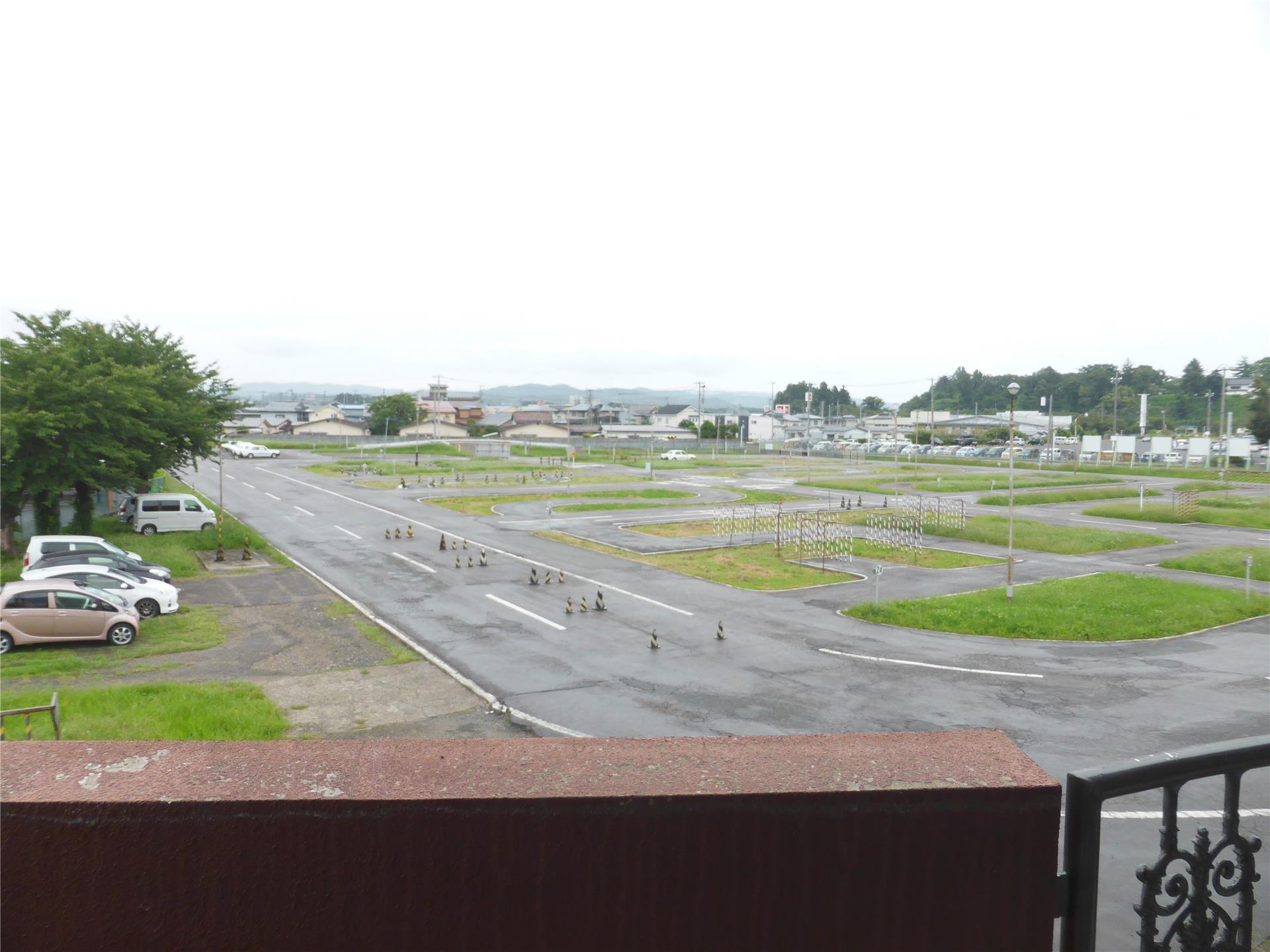 バルコニー　バルコニーからの景色