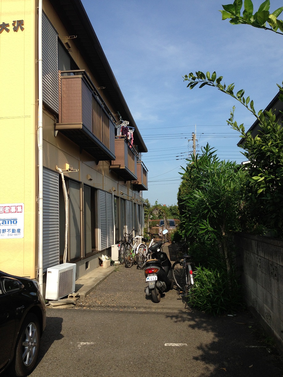 パナハイツ大沢の建物外観