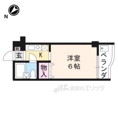 第三吉与門ハイツの間取り