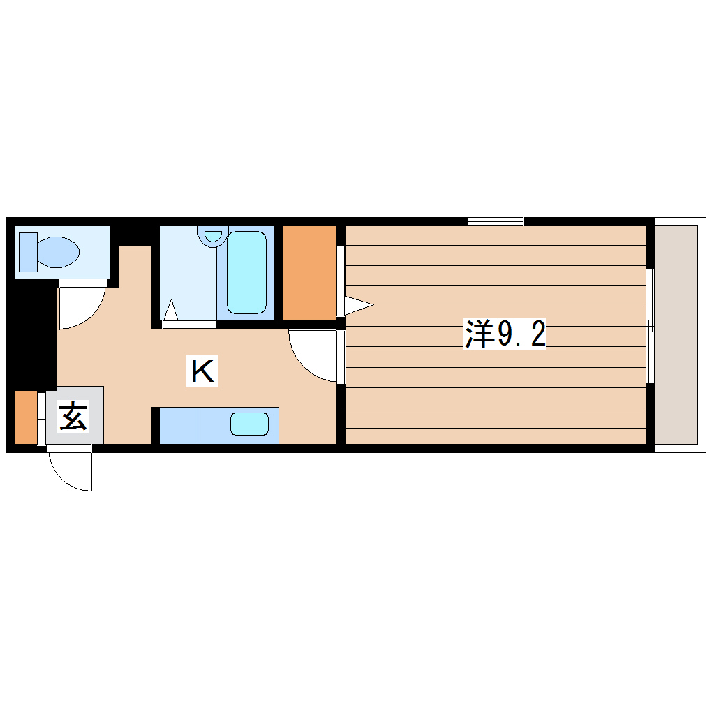 マンショングレイス_間取り_0