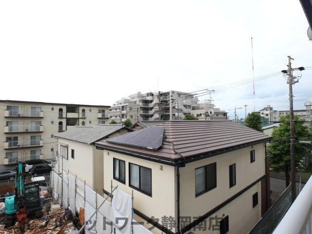 【静岡市駿河区高松のマンションの眺望】