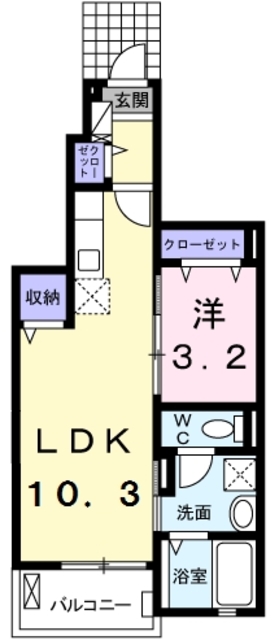 プーロ フィウーメの間取り