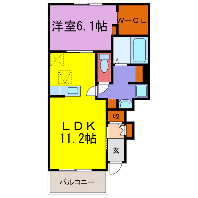 シトロンI・IIの間取り