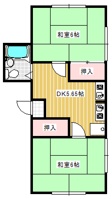 コンフォース柏の間取り