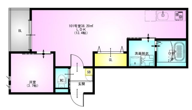 【ＲＥＧＡＬＥＳＴ　南流山の間取り】