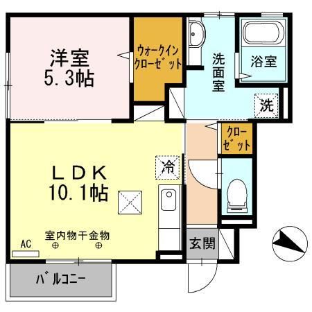 シェールの間取り