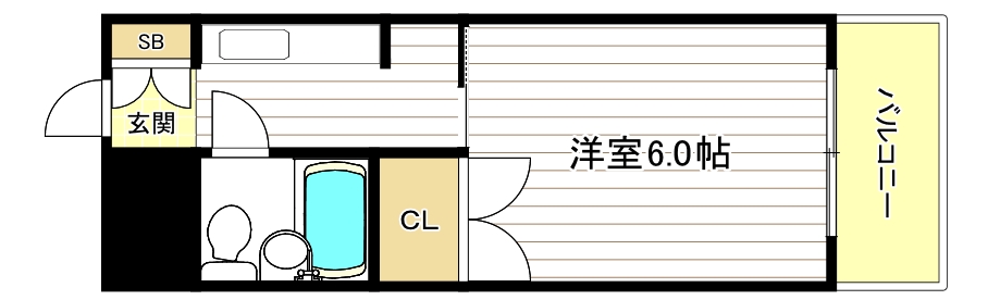 【東洋プラザ住吉の間取り】