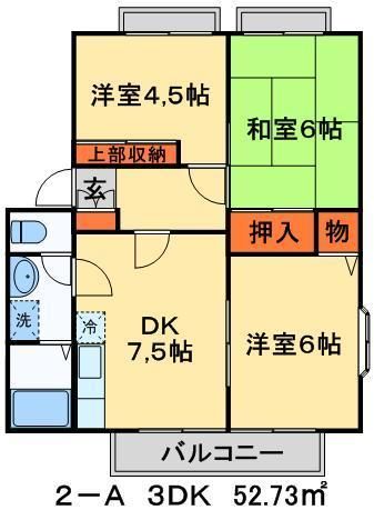 サンビレッジ沼南１街区３号棟の間取り