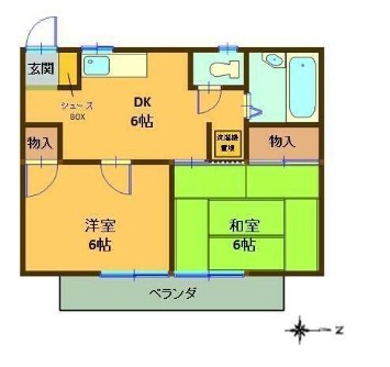 プレジオグリーンの間取り