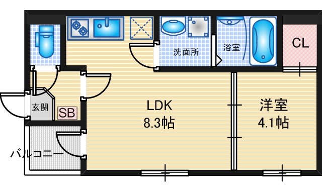 Solatio Lebenの間取り