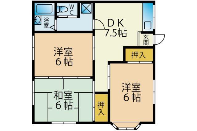 ファーストハイツの間取り