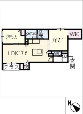 レガーレ御器所の間取り