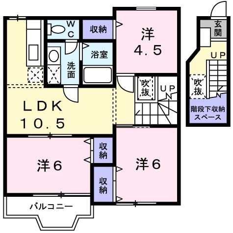 エトワールの間取り