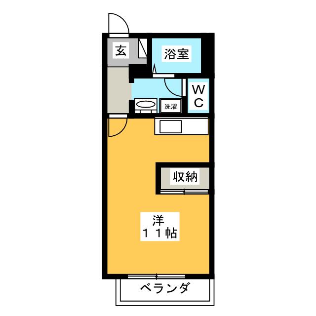 リブェールハイツＡの間取り