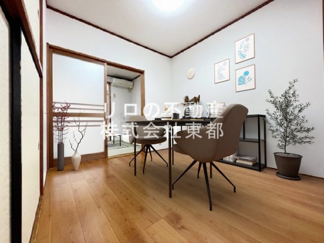 居室・リビング　こちらの家具はＣＧです。家具付きではございません。