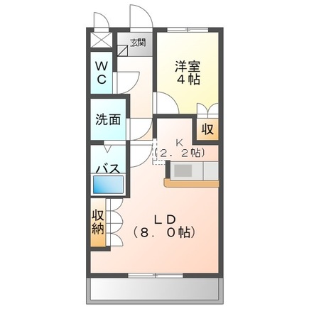 双葉郡大熊町大字小入野のアパートの間取り