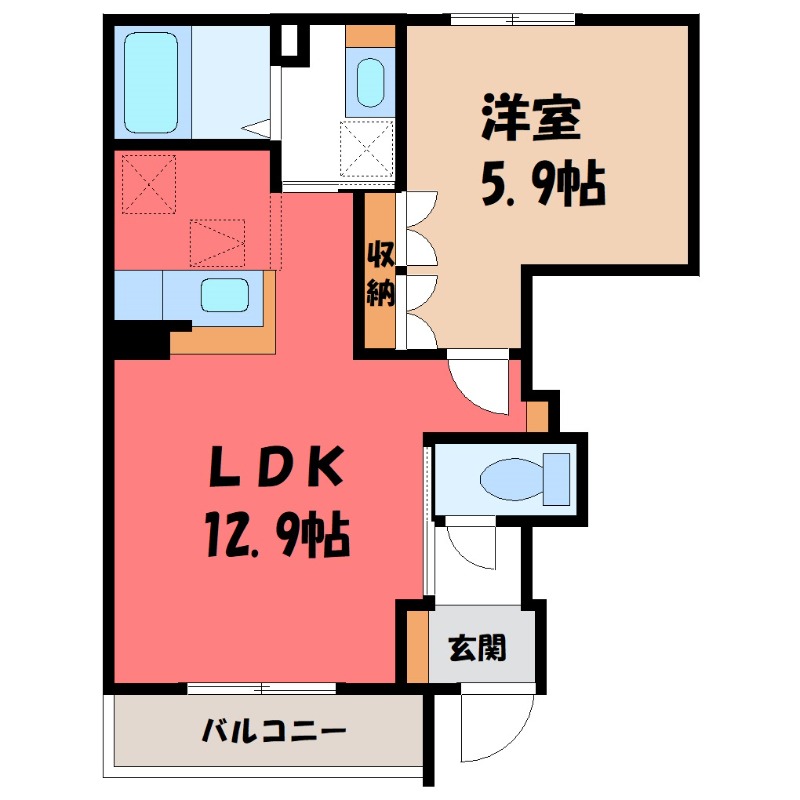 プリモの間取り