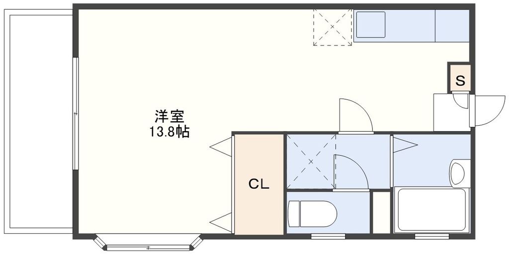 スカイマンションの間取り