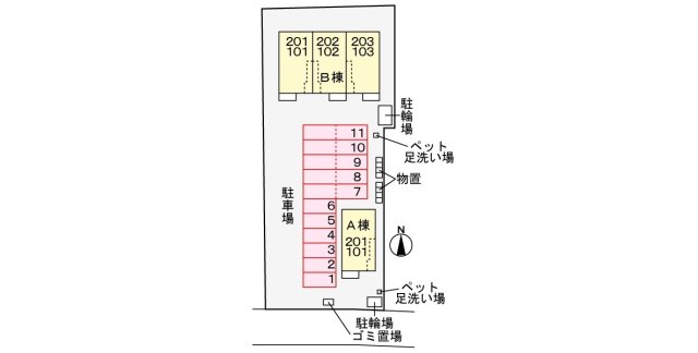 【プラシードカーサＢのその他共有部分】