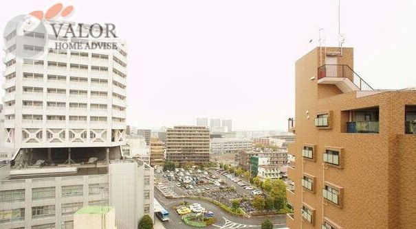 【川崎市川崎区新川通のマンションの眺望】