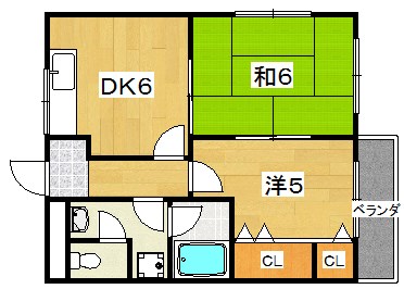 ロイヤルメゾン香里ヶ丘の間取り