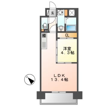 Primal千種lunoの間取り