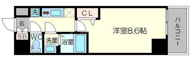 PHOENIX新大阪の間取り