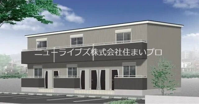 【寝屋川市本町のアパートの建物外観】