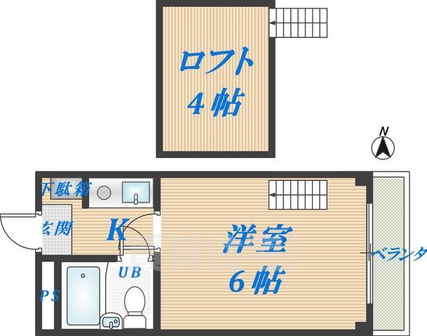 徳山ハウスの間取り