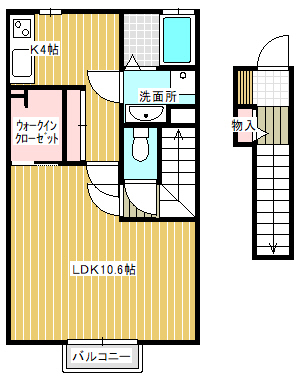 フレールの間取り