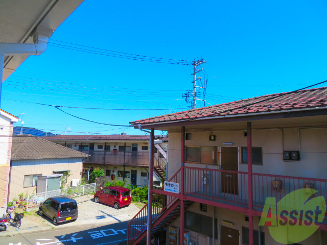 眺望　こちらはバルコニーからの目線になりますねー。