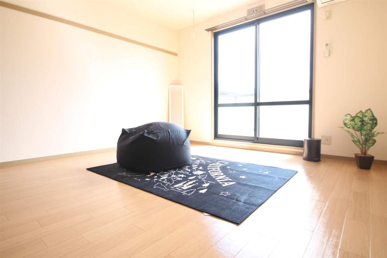 居室・リビング　モデルルーム時の写真です