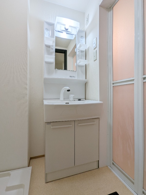 洗面設備　図面と現状に相違がある場合には現状を優先