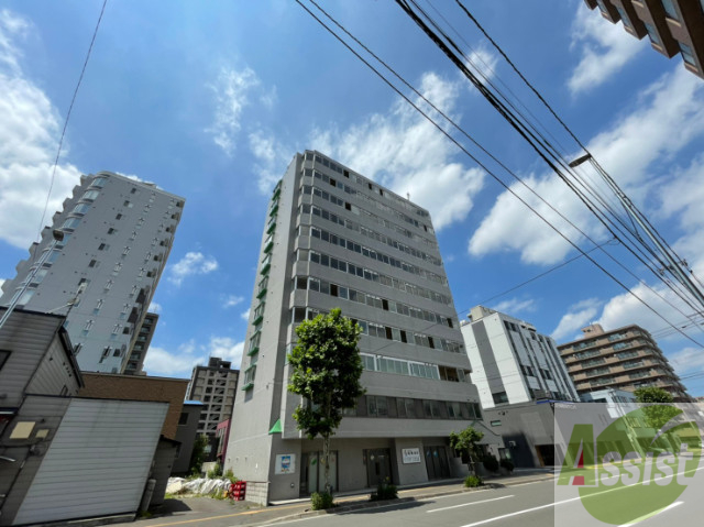 建物外観　札幌市北区北１３条西「ノースビレッジ本江」