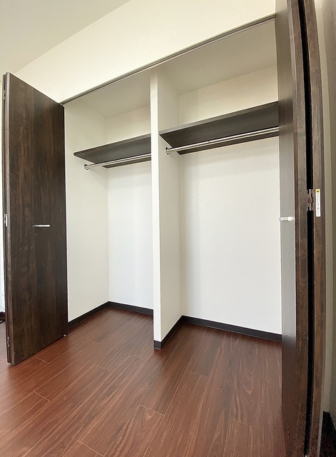 収納　大容量のクローゼット