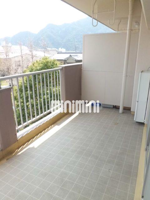 バルコニー　奥行きのあるベランダ