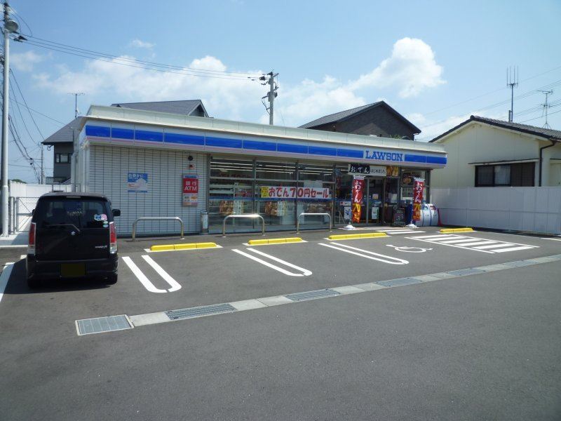 コンビニ　ローソン鹿児島魚見町店（コンビニ）まで80m