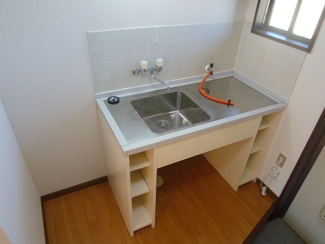 キッチン　キッチンは2口コンロも置けますよ♪