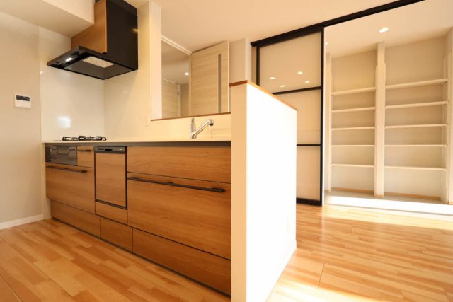 キッチン　別号室の写真です。