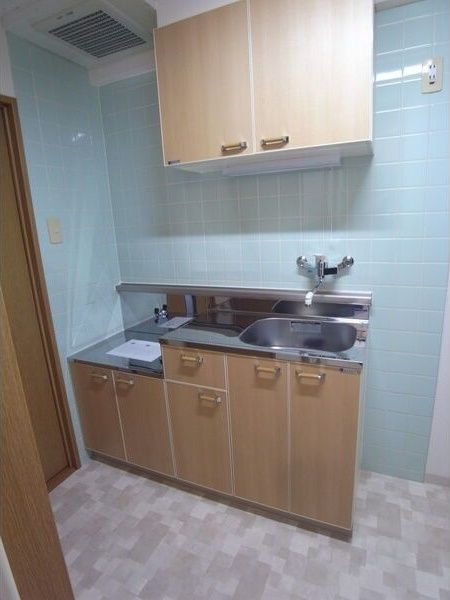 キッチン　※別号室の写真となります。