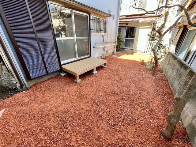 庭　広々した専用庭