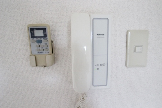 セキュリティ　※別部屋の写真です