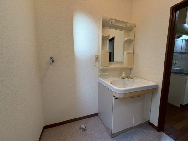 洗面設備　室内洗濯機置場