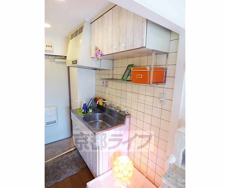 キッチン　ガスコンロ設置可